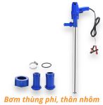 Bơm hút dầu thùng phuy 12V/24V/220V
