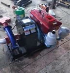 Máy bơm cấp thoát nước Diesel D24-150 đề nổ