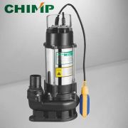 Máy bơm chìm nước thải hố móng Chimppro